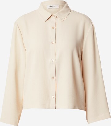 modström Blouse 'Freda' in Beige: front