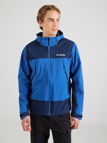 Veste outdoor 'Boulder Falls' COLUMBIA en bleu : devant