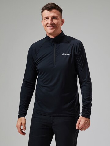 T-Shirt fonctionnel 'Trailblaze' Berghaus en noir : devant