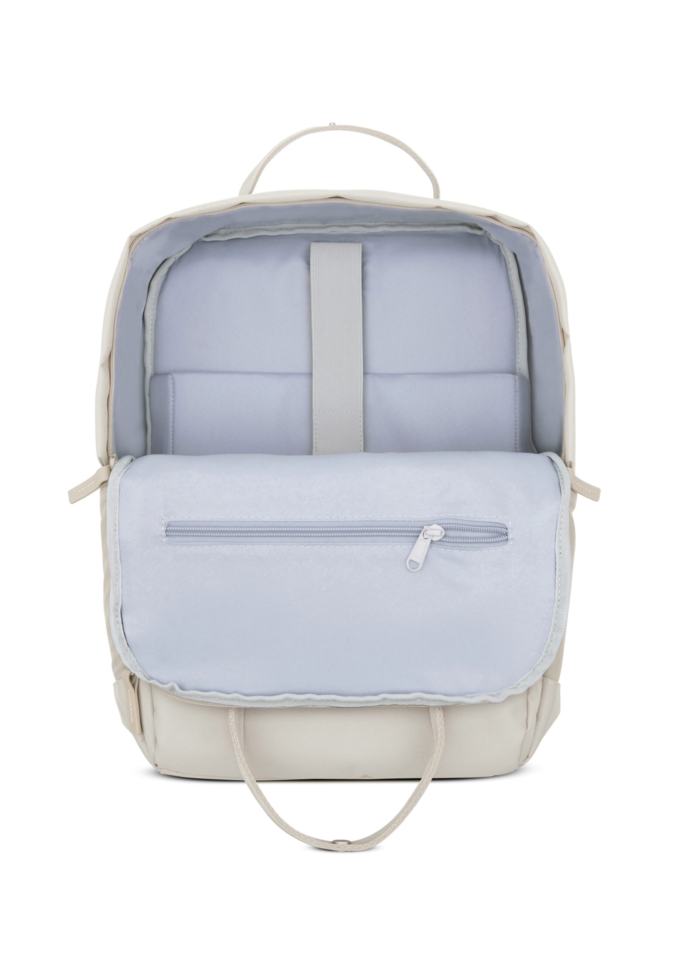 LARKSON Rygsæk 'No 6' i beige: top