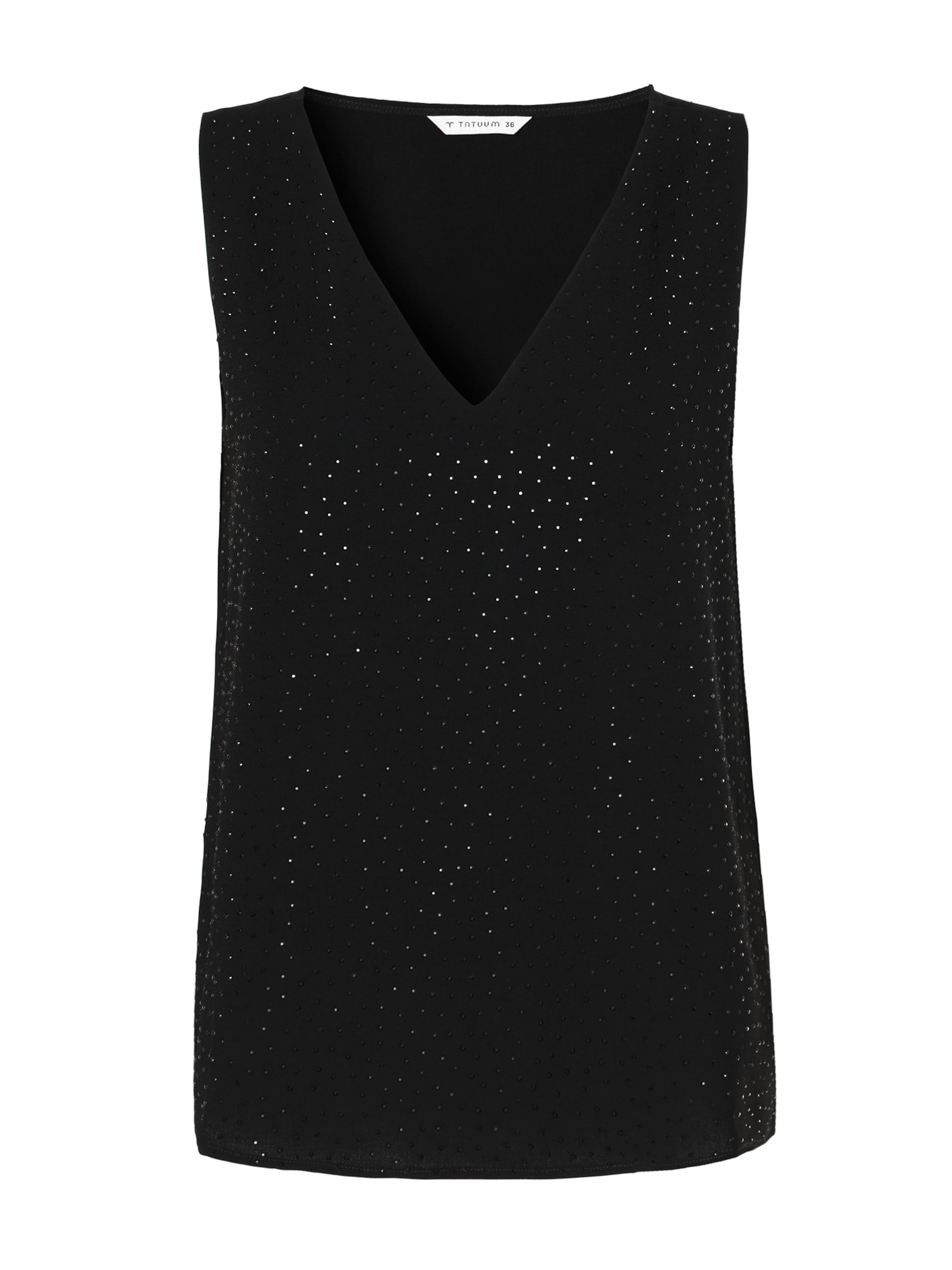 TATUUM Top 'Serkoni' w kolorze czarny: przód