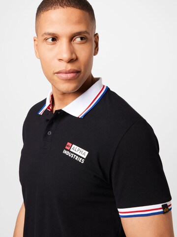 T-Shirt ALPHA INDUSTRIES en noir