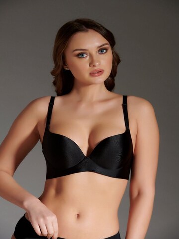 Invisible Soutien-gorge C&City en noir : devant
