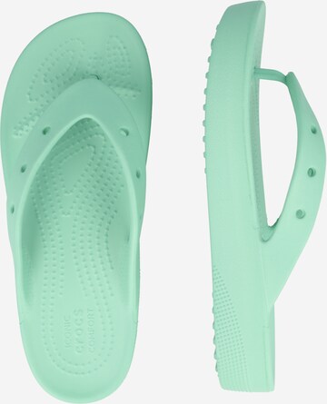 Tongs Crocs en vert