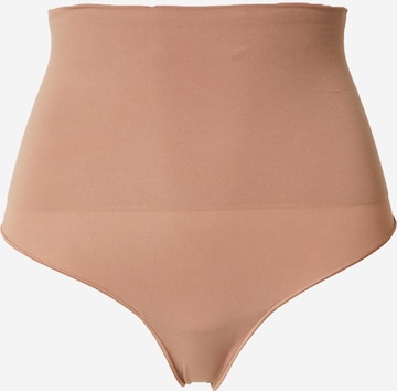 Guido Maria Kretschmer Women - Cueca modeladora 'Leslie' em castanho: frente