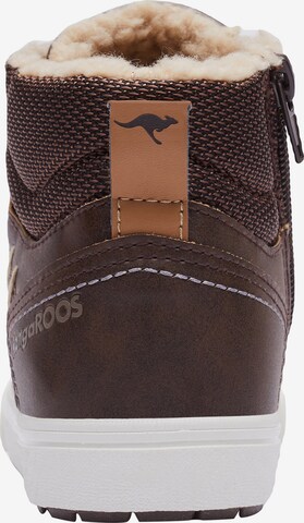 KangaROOS Χαμηλό παπούτσι 'Kavu X' σε καφέ