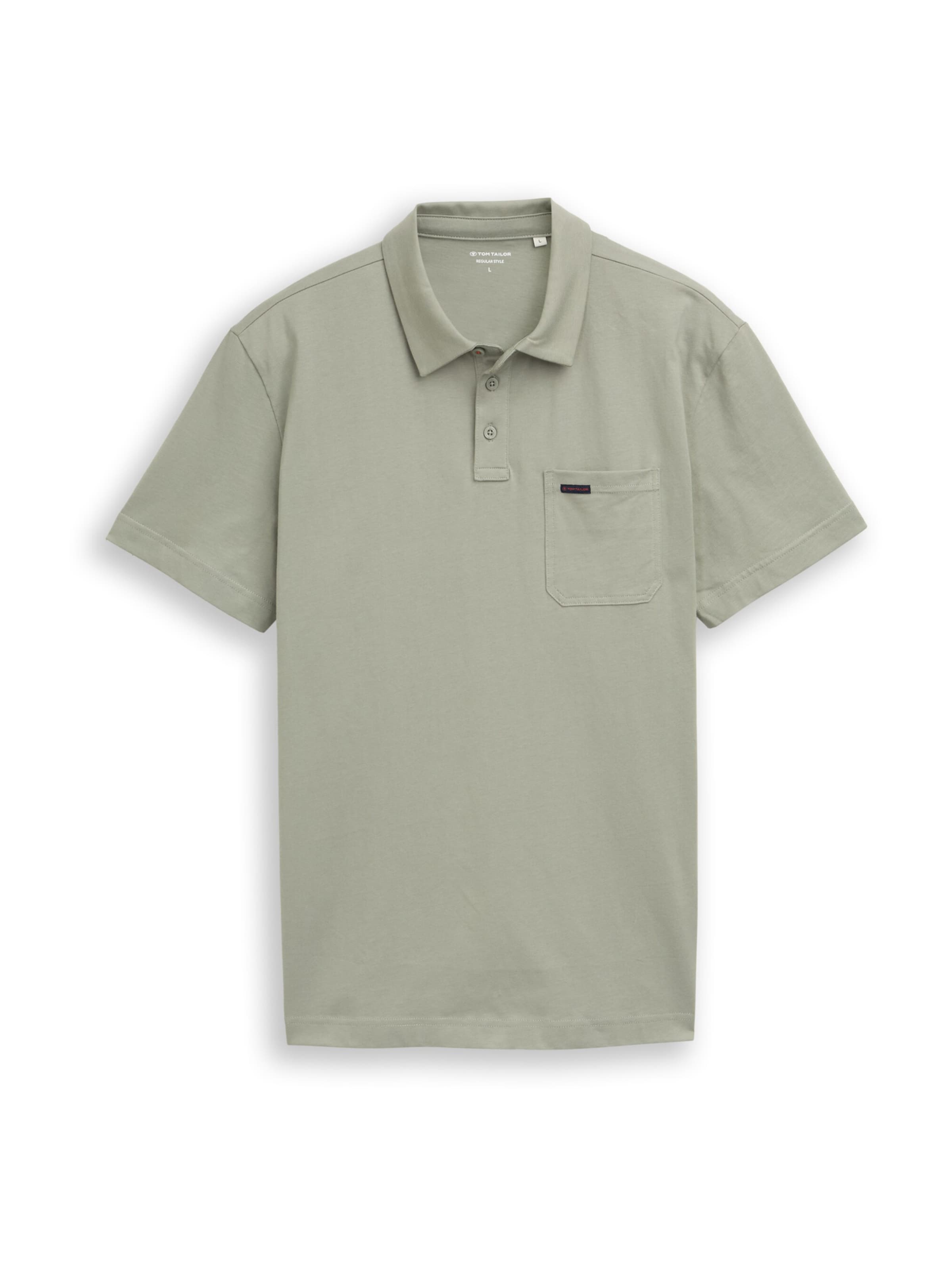 TOM TAILOR Shirt in Grijs: voorkant