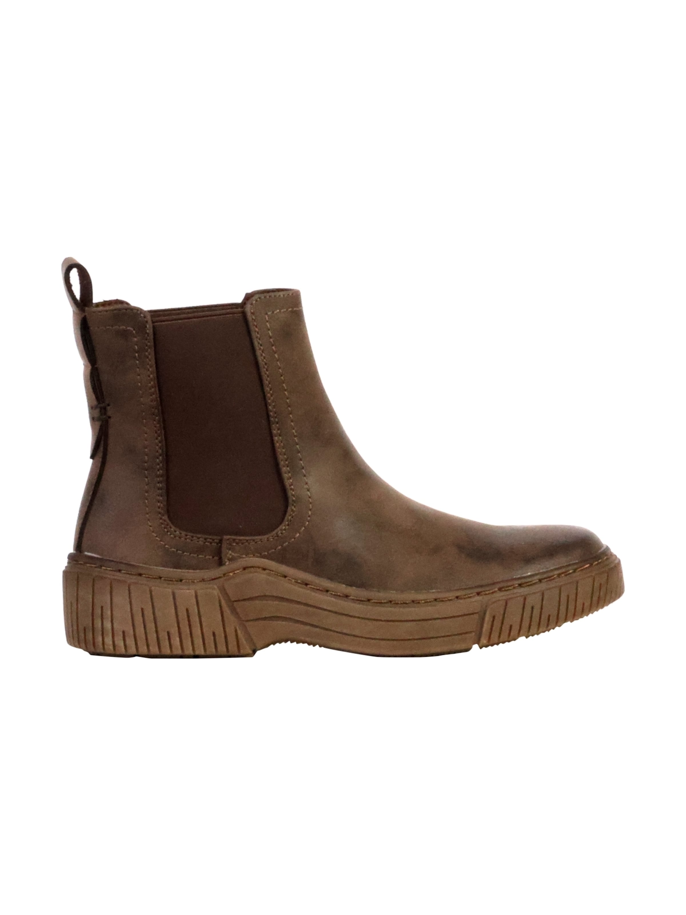Super Mode Booties 'Stiefelette mit Gummizug' in Brown