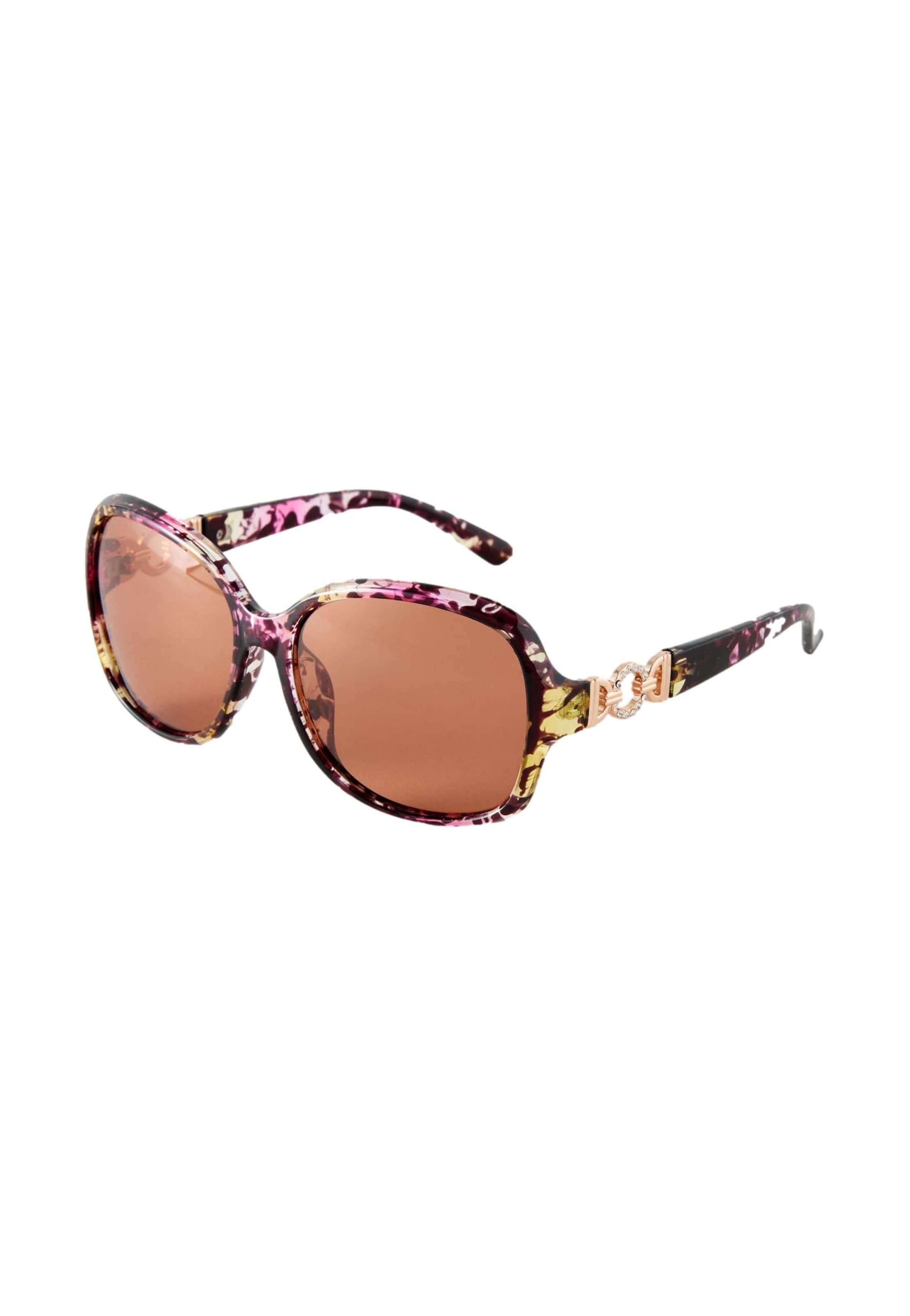 Lunettes de soleil Next en noir : devant