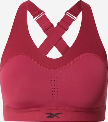 Reebok Bralette Sports bra in Red: front