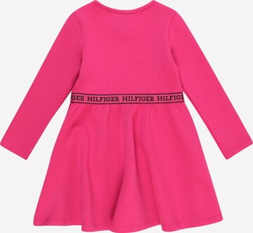 TOMMY HILFIGER Kleid 'PUNTO' in Pink