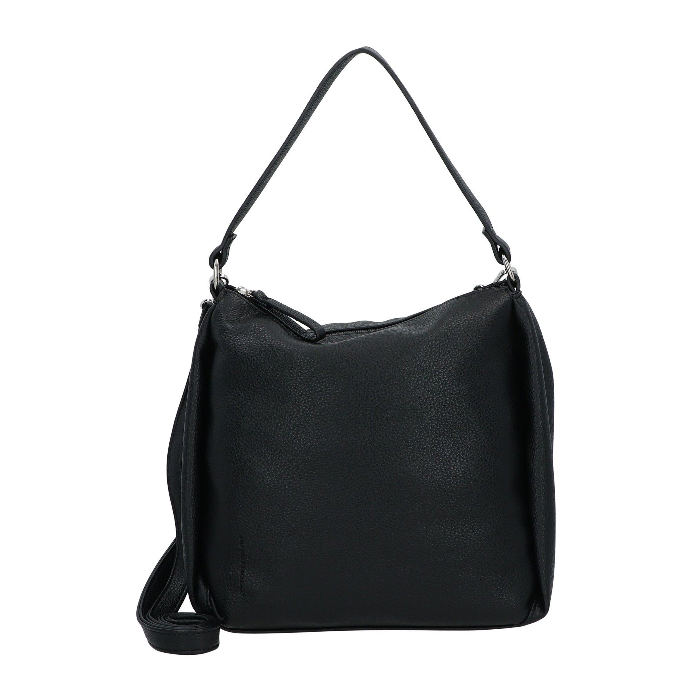TOM TAILOR Crossbody Bag in Black: front