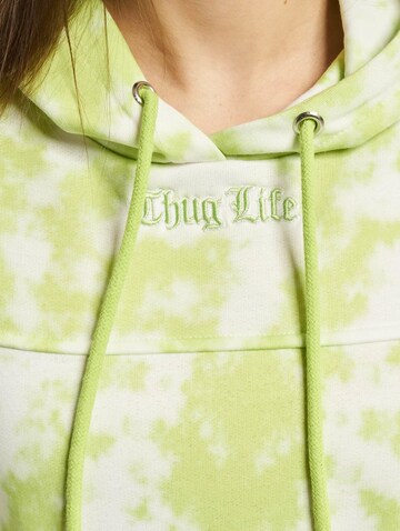 Thug Life Sweatshirt 'Dystopia' in Grün