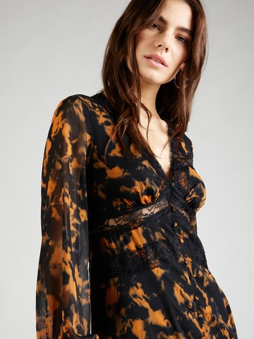 Robe TOPSHOP en mélange de couleurs