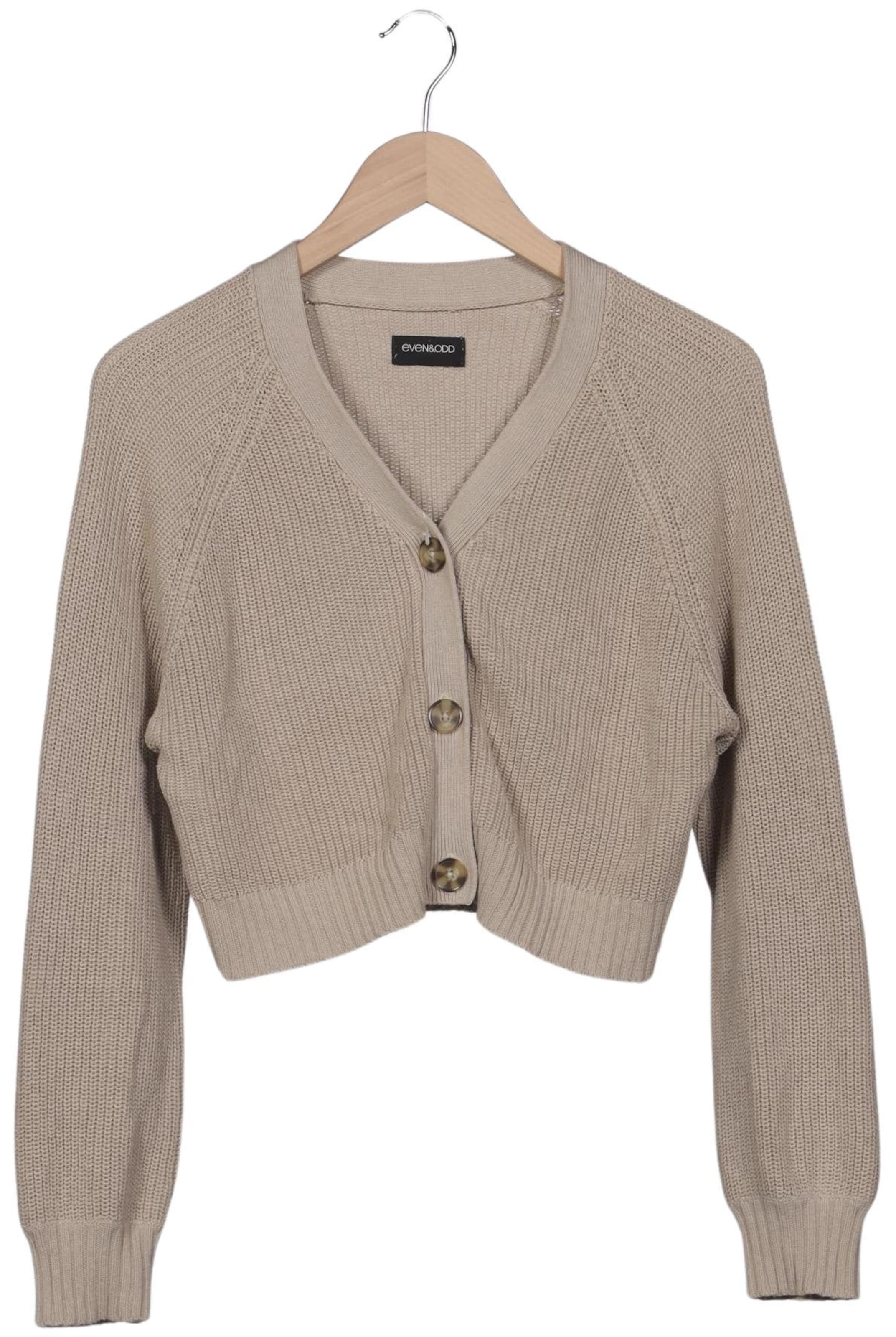 even&odd Strickjacke S in Beige: Vorderseite