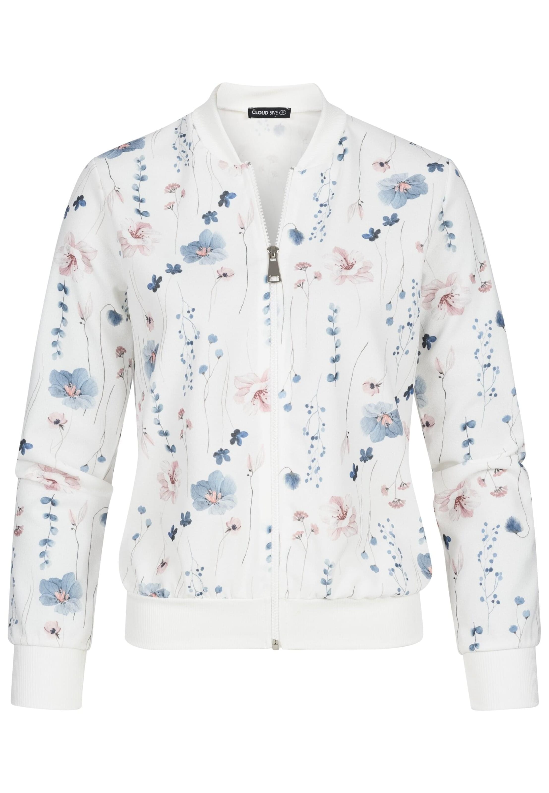 Cloud5ive Jacke in Weiß: Vorderseite