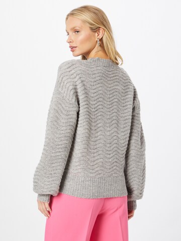YAS Gebreid vest 'BETRICIA' in Grijs