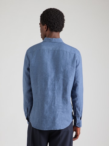 OLYMP Regular fit Button Up Shirt in Blue