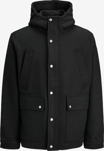 JACK & JONES Übergangsjacke in Schwarz: Vorderseite