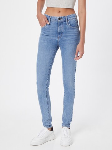 LEVI'S ® Skinny Jeans '720™ High Rise Super Skinny' in Blauw: voorkant