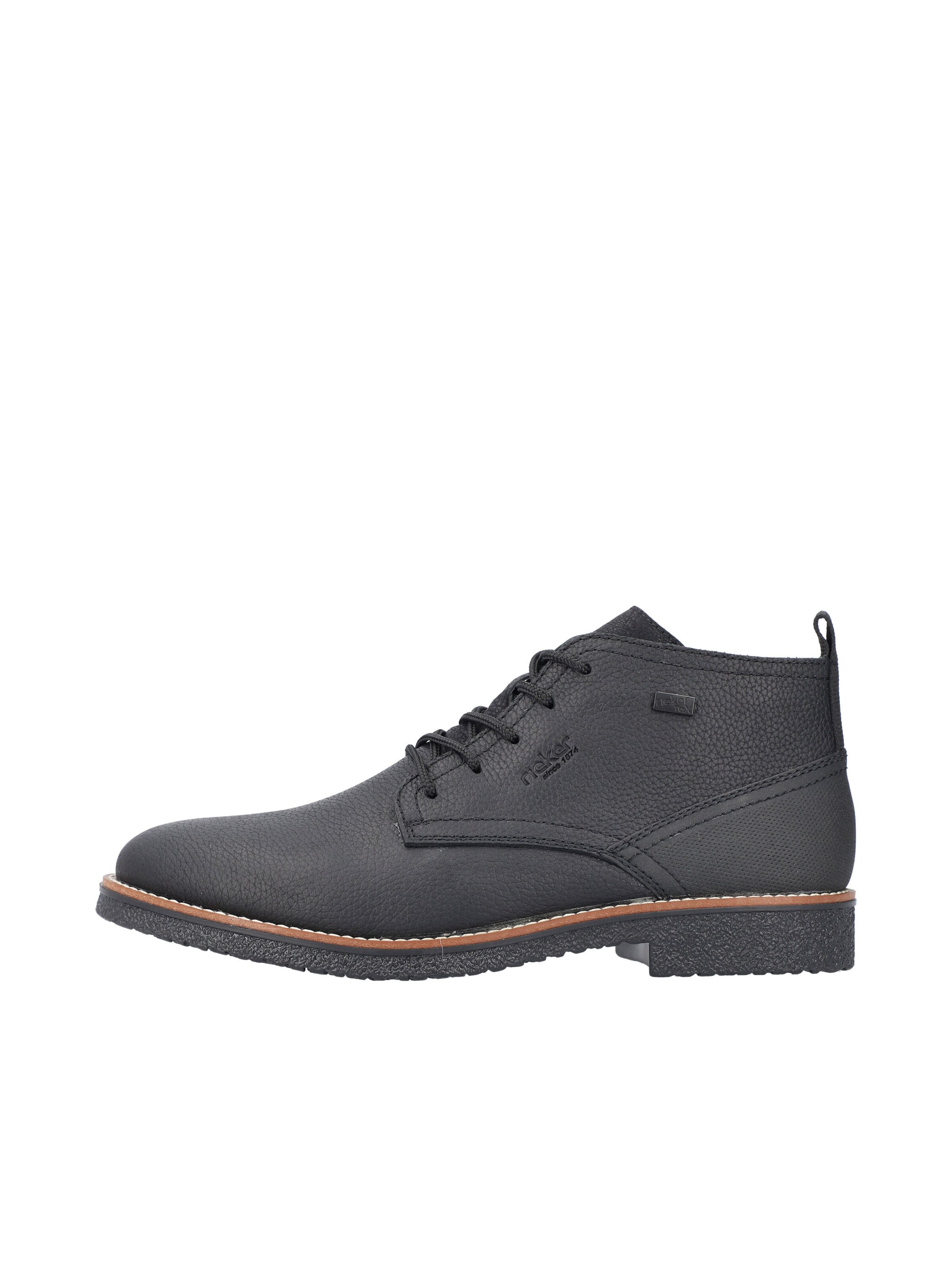 Bottines à lacets Rieker en noir