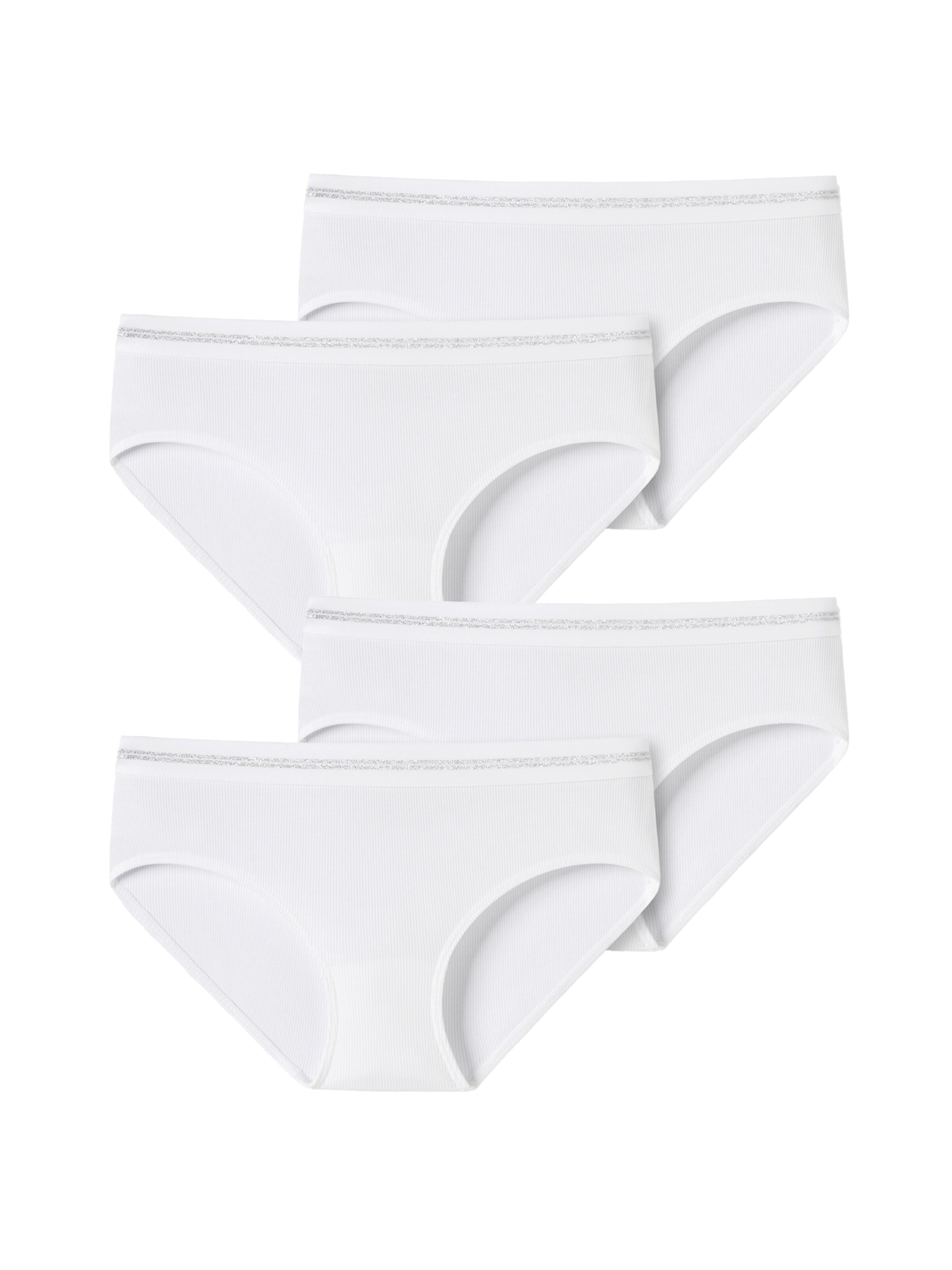 Sous-vêtements ' Long Life Rib ' SCHIESSER en blanc : devant