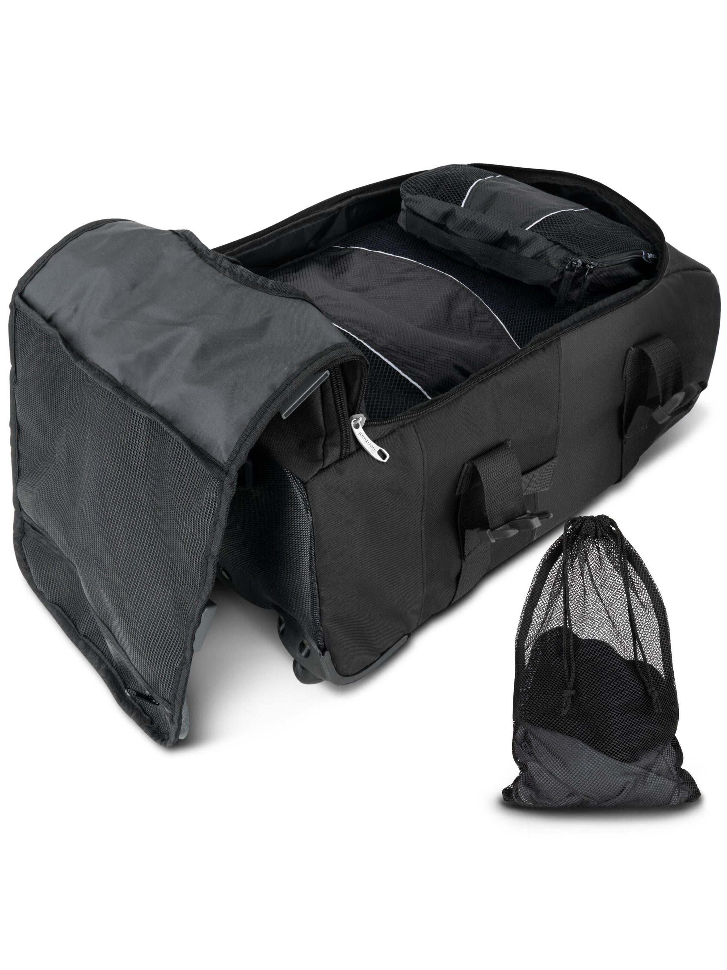 Trolley di normani in nero