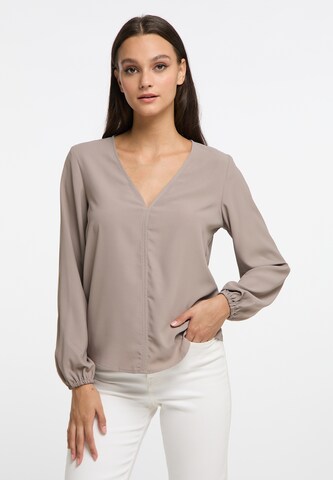 RISA Blouse in Grijs: voorkant