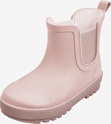 PLAYSHOES Rubber boot in Pink: front