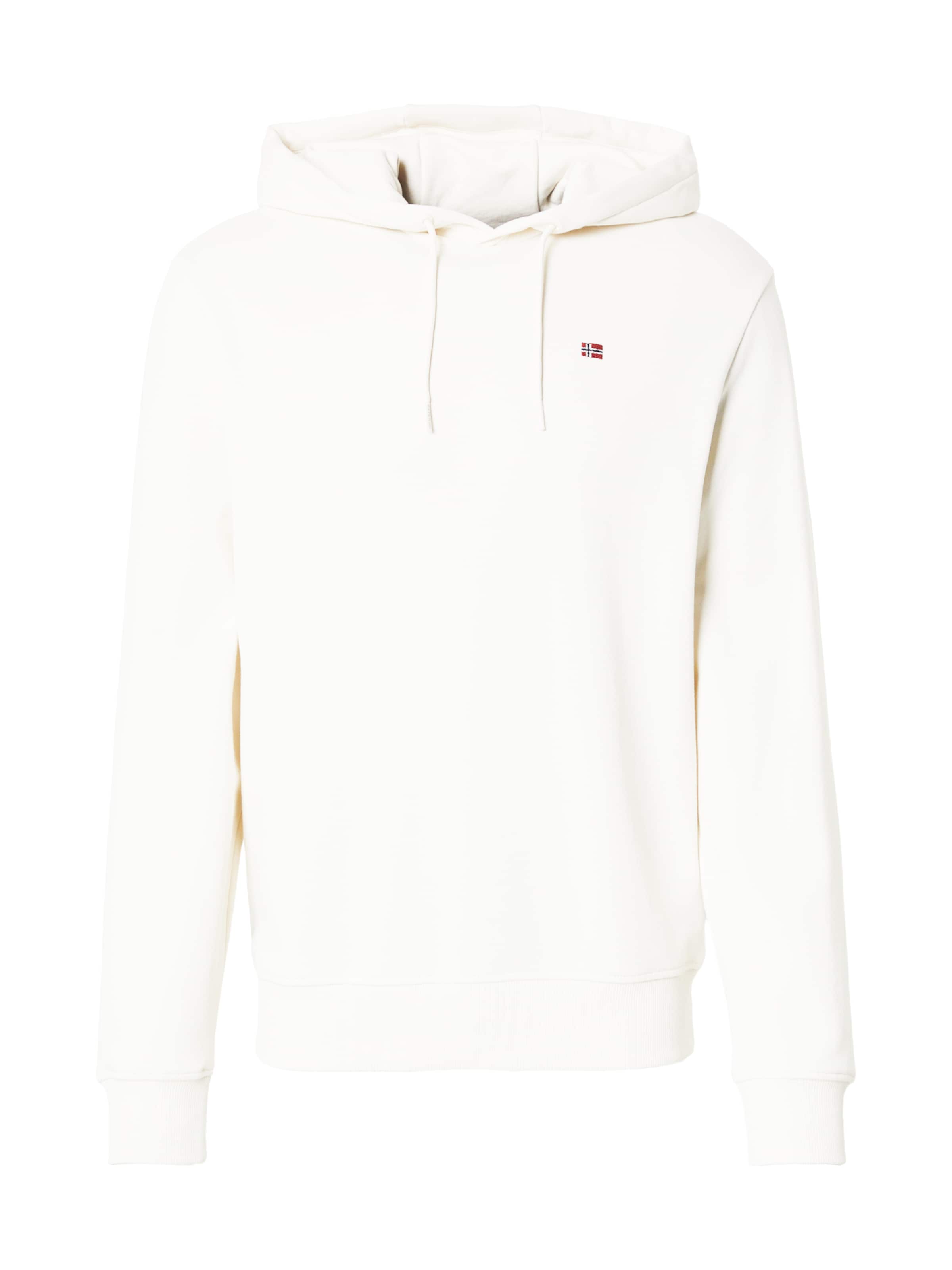 Sweat-shirt 'BALIS' NAPAPIJRI en blanc : devant