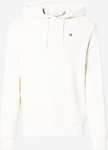 Sweat-shirt 'BALIS' NAPAPIJRI en blanc : devant