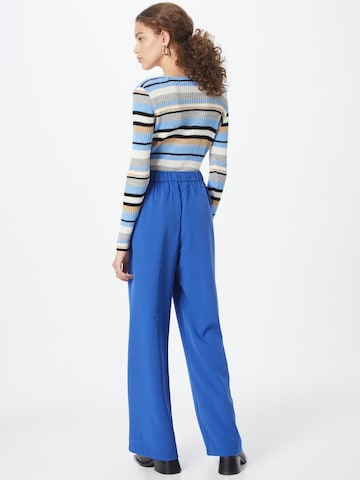 PIECES Wide leg Broek 'PCBOZZY' in Blauw