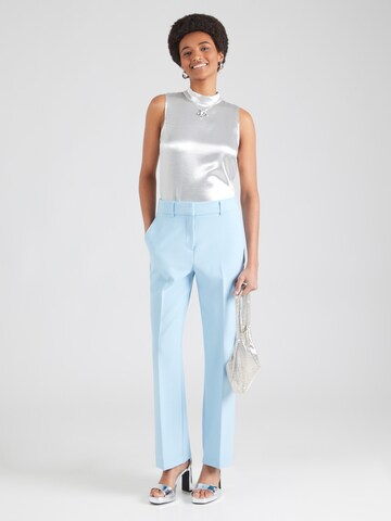 Regular Pantalon à plis 'YASLIKKA' YAS en bleu