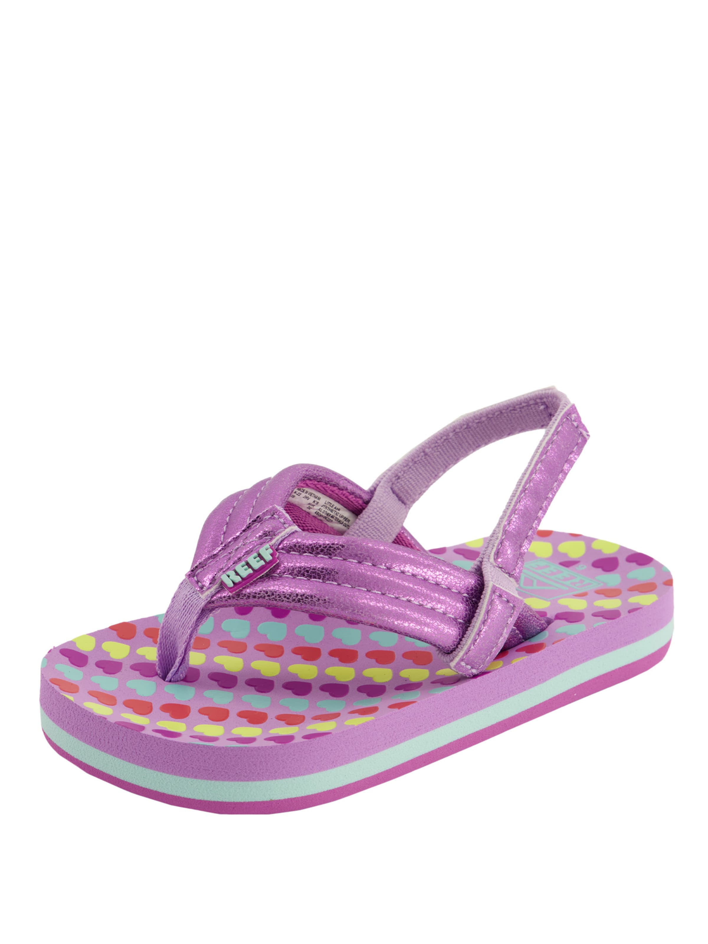 Sandales 'Little Ahi' REEF en violet : devant