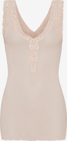 Haut 'Lacey' Seamless Basic en beige : devant