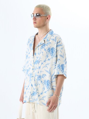VAMOS CLO Comfort Fit Πουκάμισο 'Virginia Beach' σε μπλε
