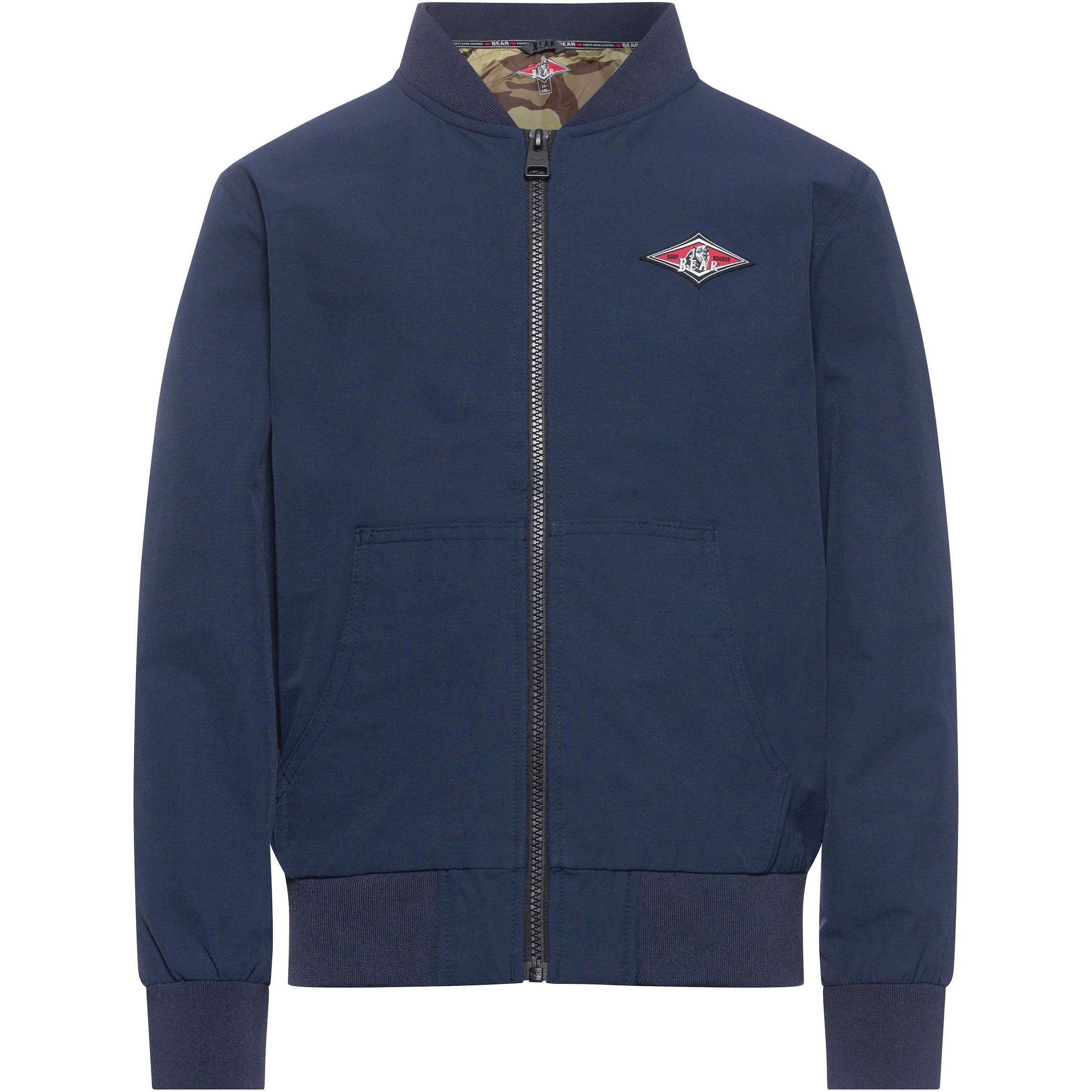 BEAR Übergangsjacke 'Beach-Break' in Blau: Vorderseite