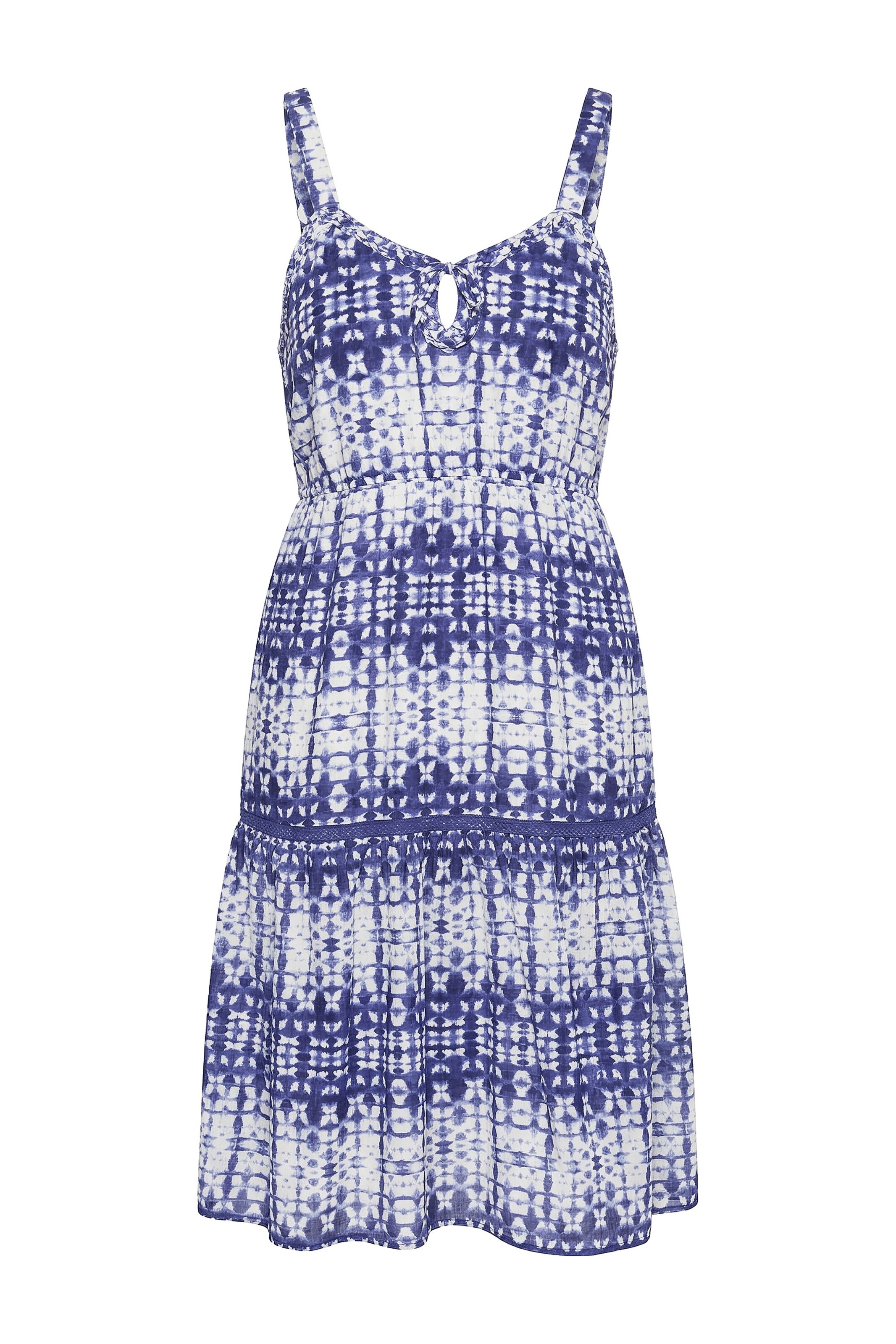 Studio Untold Jurk in Blauw: voorkant