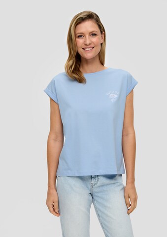 T-shirt s.Oliver en bleu : devant