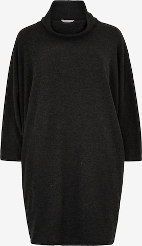 Robes en maille Apricot en noir : devant