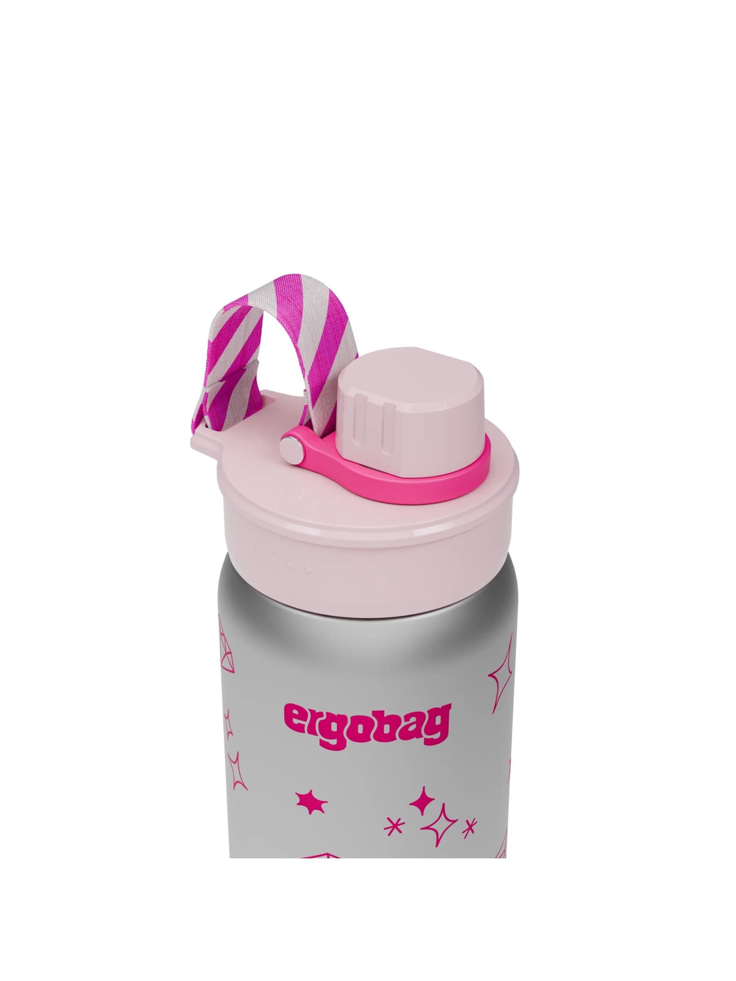 ergobag Drinking Bottle 'Trinkflasche Edelstahl Trinkflasche' in Pink