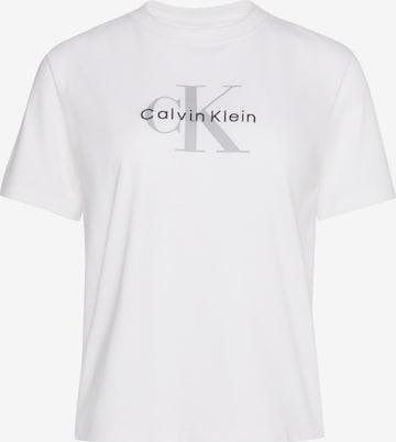 Calvin Klein JeansMajica - bijela boja: prednji dio