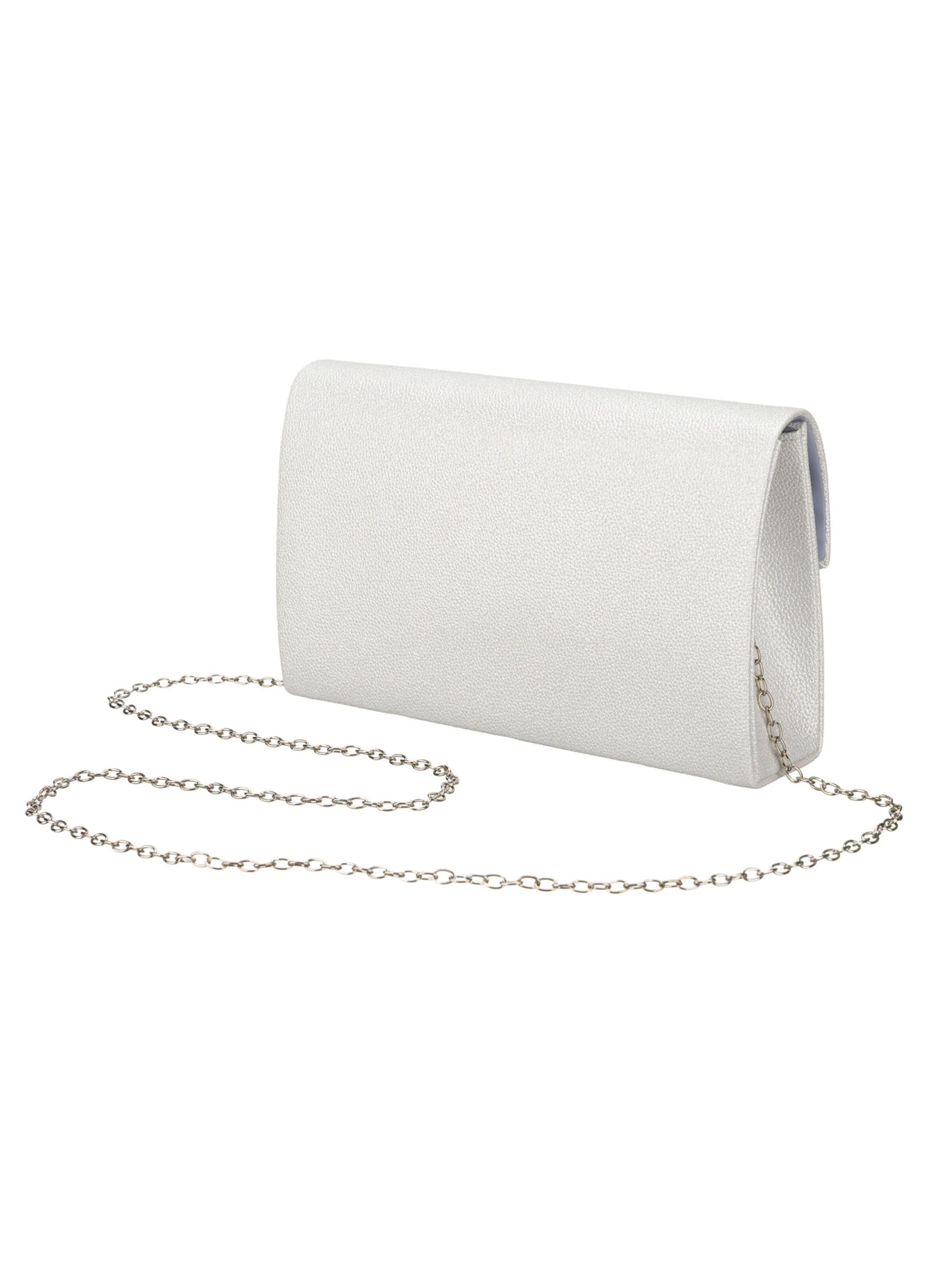 Tomshop24-7 Clutch 'Rovicky Ula' in Silver