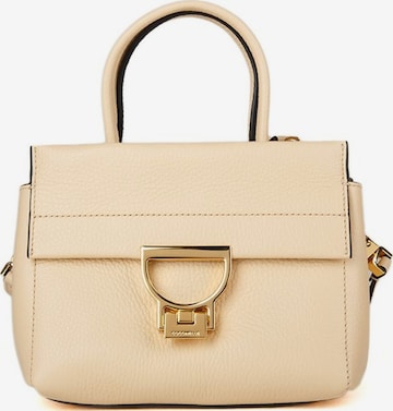 Coccinelle - Bolso de mano en beige: frente