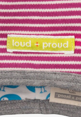 loud + proud Wendemütze in Pink