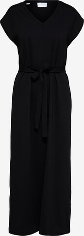 Robe 'ESSENTIAL' SELECTED FEMME en noir : devant