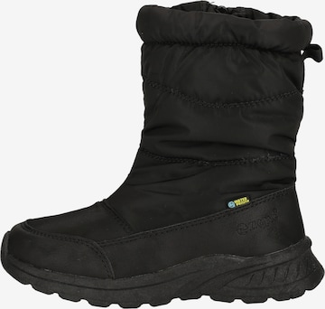 ZigZag Stiefel in Schwarz: Vorderseite