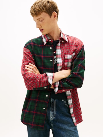 Comfort fit Camicia di Tommy Jeans in verde