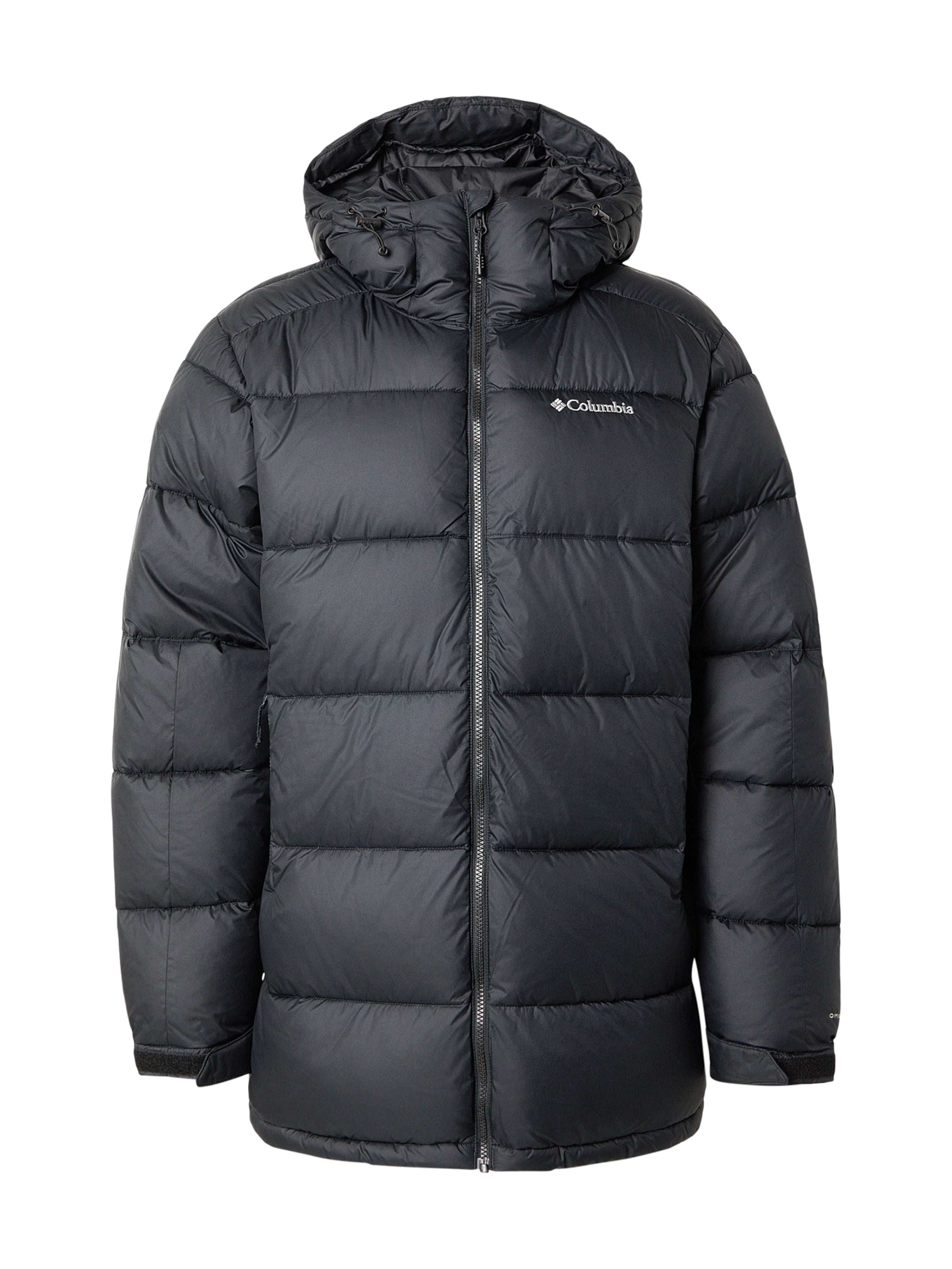 COLUMBIA Kültéri kabátok 'Pike Lake' - fekete: elől