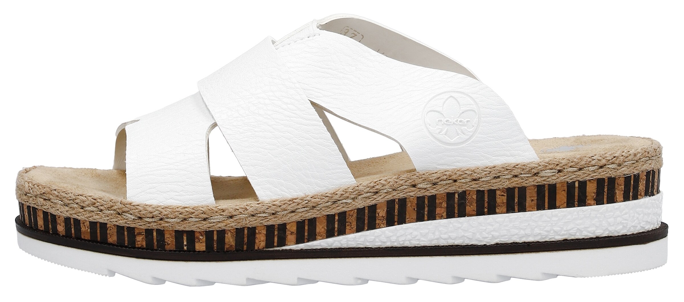 Rieker Šľapky 'V7989' - Biela